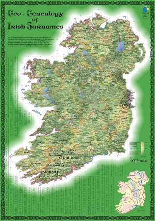 Geo-Genealogy of Irish Surnames