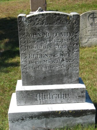 John Mulcahy & Ellen Donovan Headstone