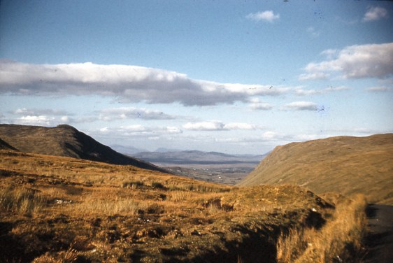 1961 Looking east from Glengesh, Co. Donegal